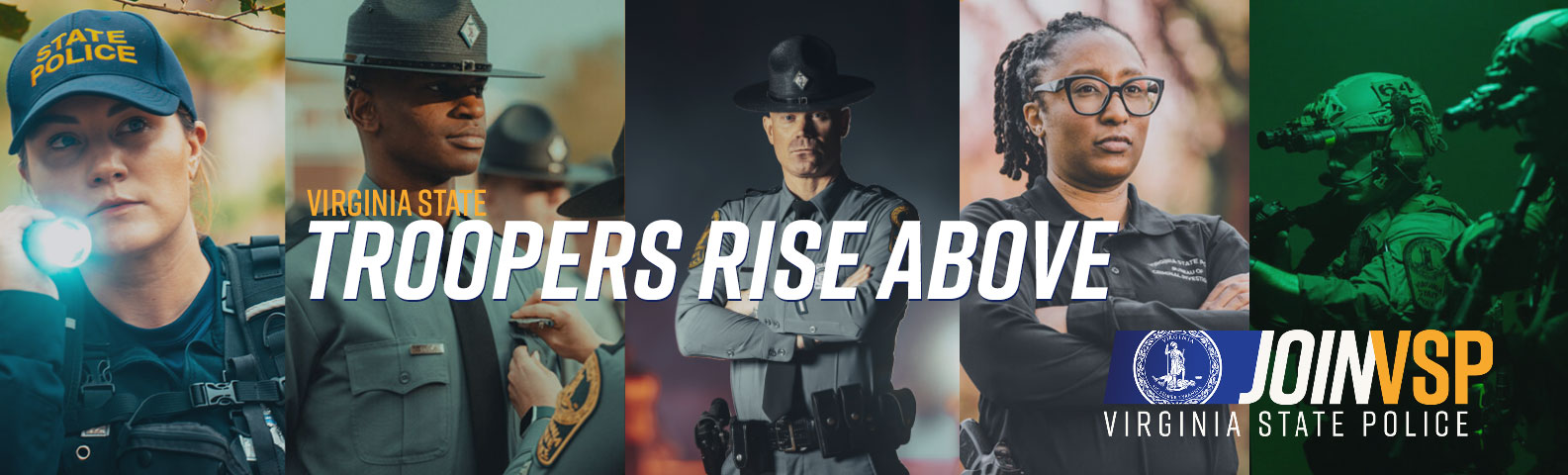 BasicChallenge-small Virginia State Troopers rise above--join the Virginia State Police. Contact a recruiter today!